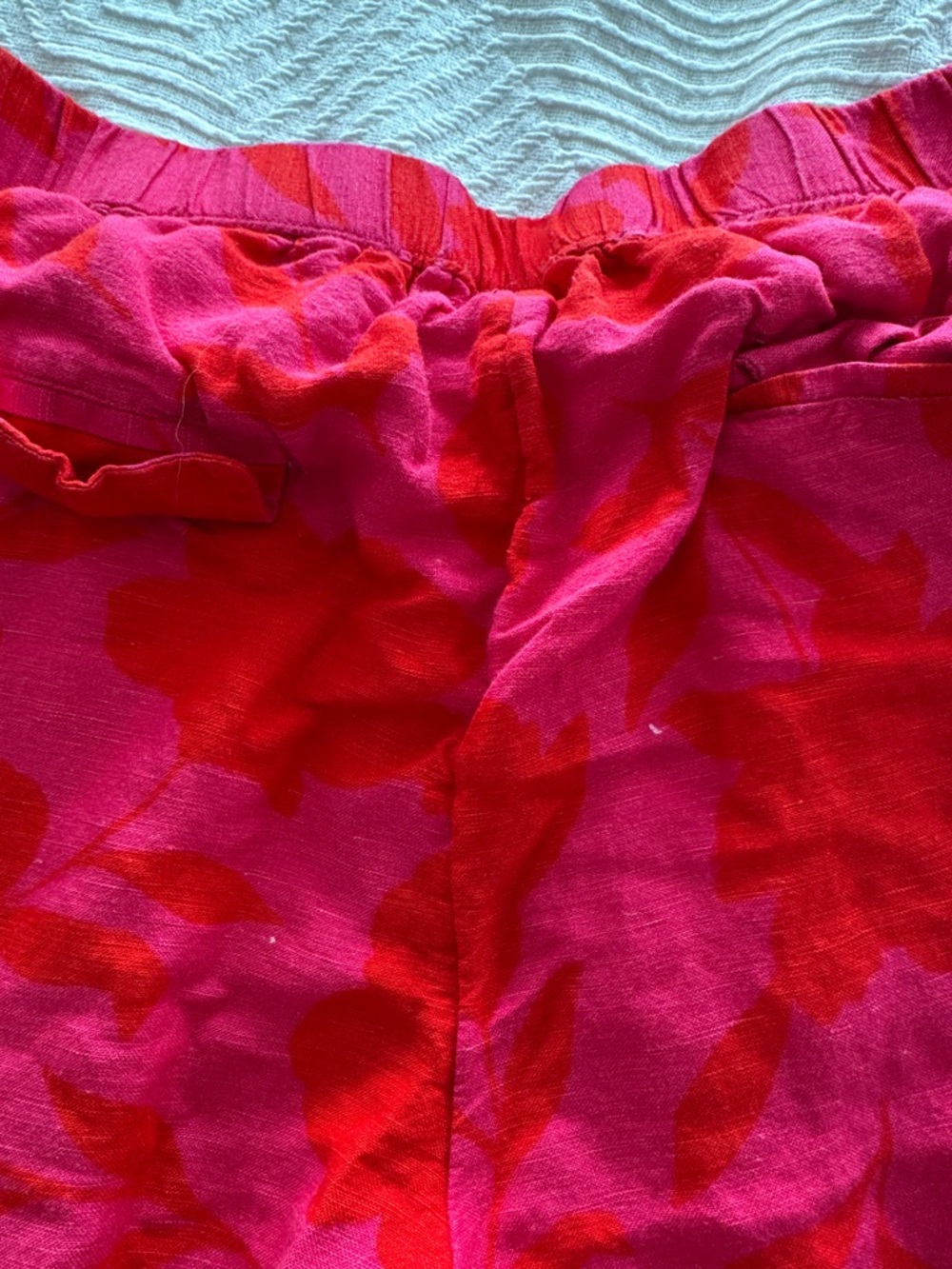 Kate Spade X Target Floral Wide Leg Linen Pants - Picture 5 of 7